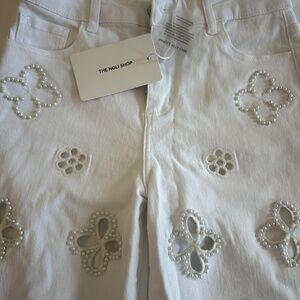 White Denim Pearl Jeans
